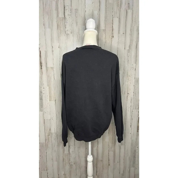 Vintage Disney Grumpy Happily Grumpy Pullover Sweatshirt Unisex‎ Large Dark Gray - Picture 3 of 5